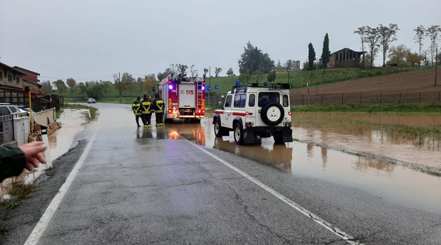 Samoggia esondato a Bazzano
